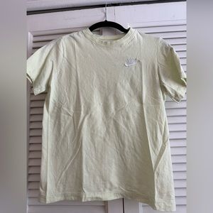 Nike girls light neon green/yellow tshirt